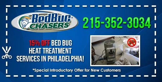 Bed Bugs in Stowe PA with Our Bed Bug Heat Treatment Method! SPECIAL DEAL - 15% Off